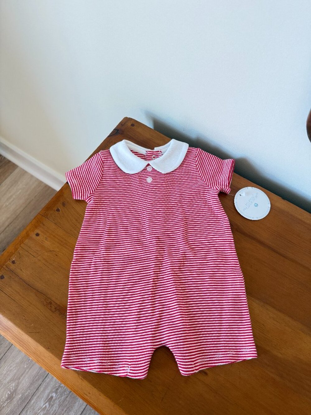 Edgehill Peter Pan Soft Cotton Romper
